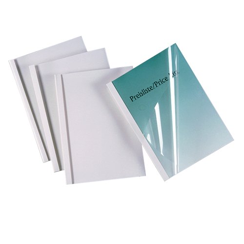 GBC Thermal Binding Cover 1.5mm White (Pack 100) IB370014