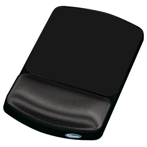 Fellowes Height Adjustable Gel Mouse Rest Graphite 9374001