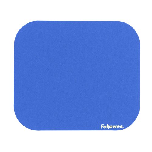 Fellowes Solid Colour Mouse Pad Blue 58021-06