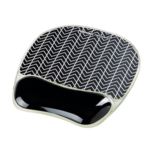 Fellowes Photo Gel Mouse Pad Chevron 9653401