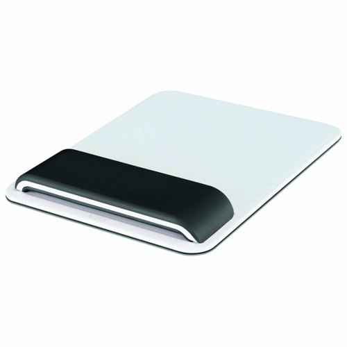 Leitz Ergo WOW Mouse Pad with Adjustable Wrist Rest Black 65170095
