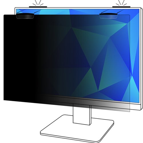 3M Widescreen Privacy Filter 27inch PF270W9EM