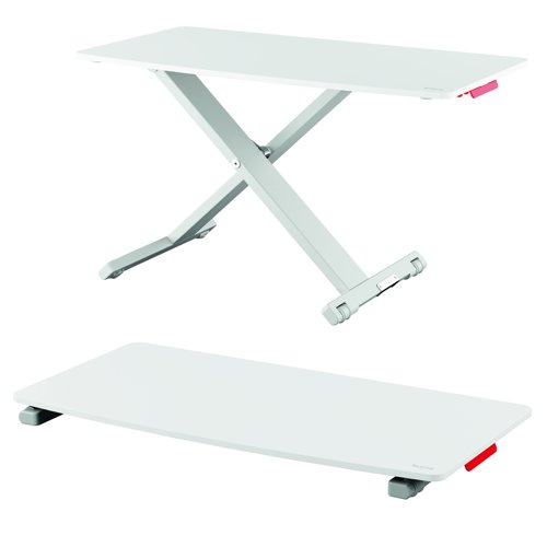Leitz Ergo Cosy Compact Standing Desk Converter 650x350mm White 65330085