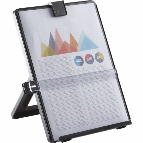 Fellowes Workstation Document Holder A4 Black 21106