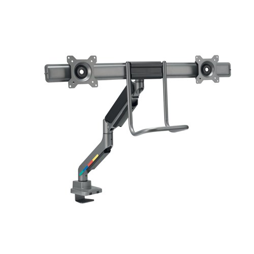 Kensington SmartFit Dual Monitor Arm with Crossbar and Handle K58272WW