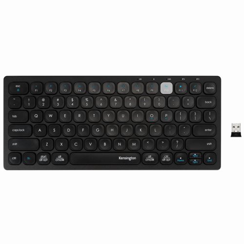 Kensington Dual Wireless Compact Keyboard Black K75502UK