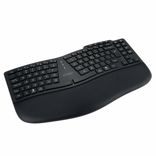 Kensington ProFit Ergo KB675 Rechargeable Wireless Keyboard K75491UK
