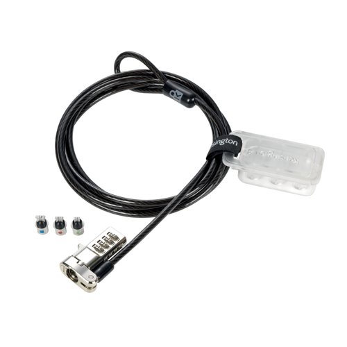 Kensington 3-in-1 Combination Laptop Lock Black K62316WW