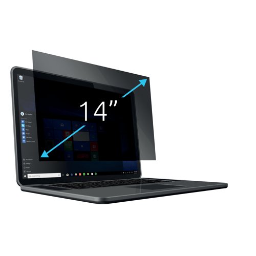 Kensington Removable Laptop Privacy Screen Filter 14inch 16:9 626462