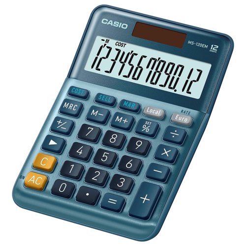 Casio Large Desk Calculator MS-120EM