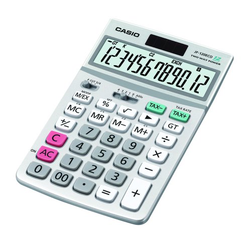 Casio Desktop ECO Calculator JF-120ECO