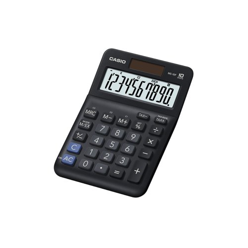 Casio Mini Desk Calculator 10 Digit MS-10F