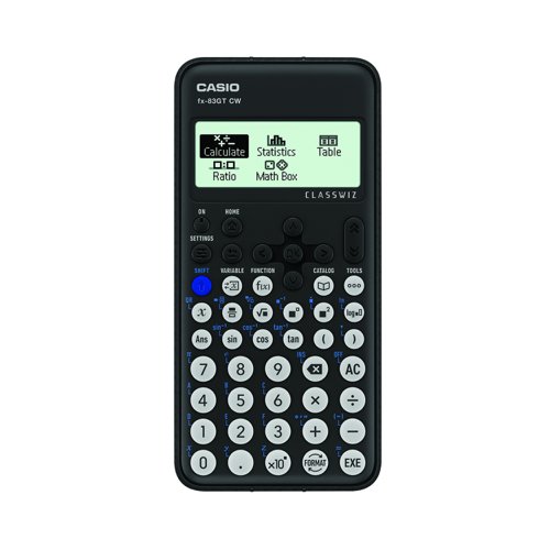 Casio Classwiz Battery Powered Scientific Calculator Black FX-83GTCW-W-UT