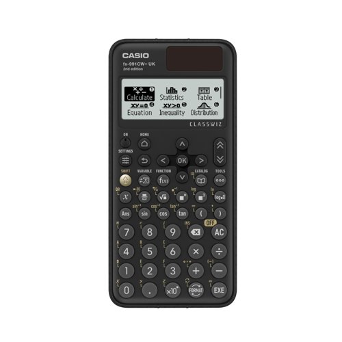 Casio Classwiz Plus Advanced Scientific Calculator Dual Power Black FX-991CWPLUSUK