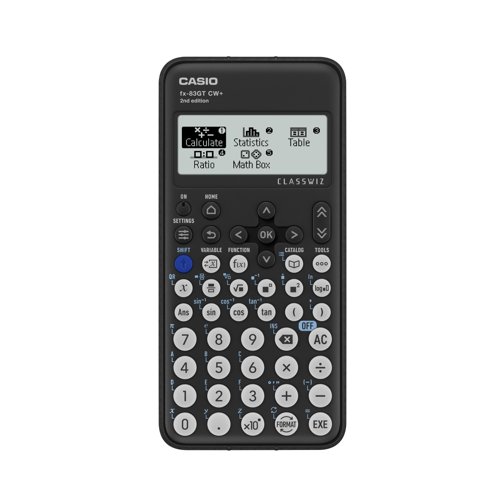 Casio Classwiz Plus Battery Powered Scientific Calculator Black FX-83GTCWPLUS