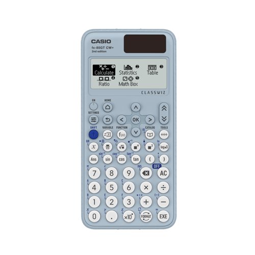 Casio Classwiz Plus Scientific Calculator Dual Power Blue FX-85GTCWPLUSEB