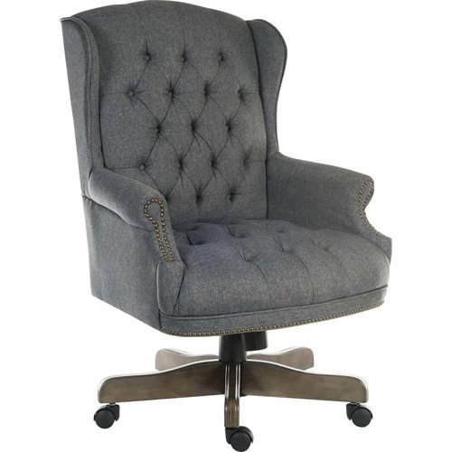 Teknik Office Chairman Fabric Executive Chair Grey 6927GREY