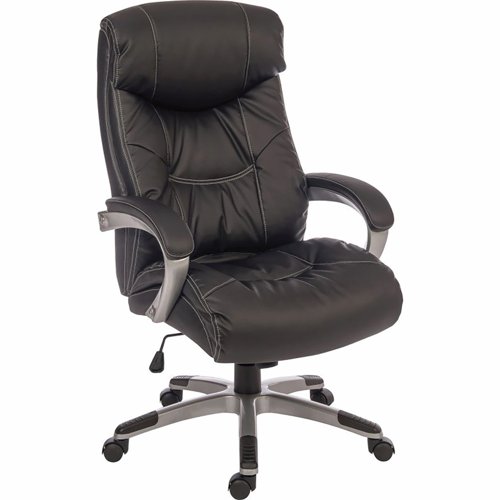 Teknik Office Siesta Faux Leather Executive Chair Black 6916