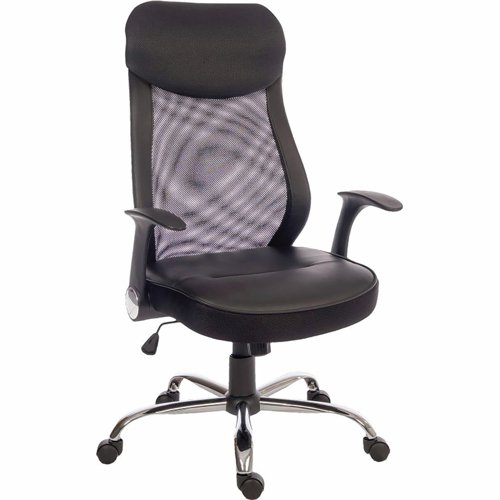 Teknik Office Curve Mesh High Back Executive Chair Black 6912