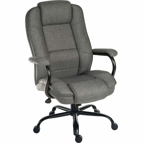 Teknik Office Goliath Duo Heavy Duty Fabric Executive Chair Grey 6989