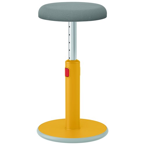 Leitz Ergo Cosy Active Sit Stand Stool Warm Yellow 65180019