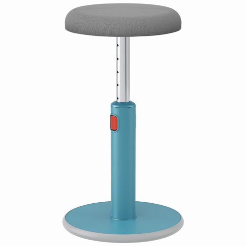 Leitz Ergo Cosy Active Sit Stand Stool Calm Blue 65180061