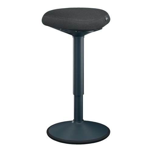 Leitz Ergo Active Standing Stool Velvet Grey 65450089