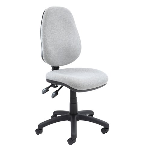 Vantage 100 High Back Operator Chair No Arms Grey V100-00-G