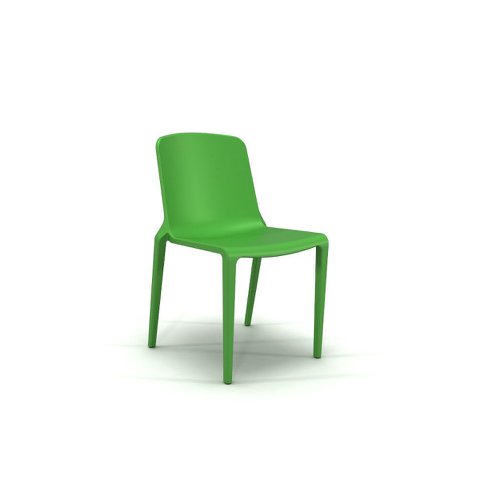 Hatton All Weather Stacking Dining Chair Parrot Green HATT/PPG