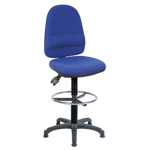 Teknik Office Ergo Twin Standard Drafter Chair Blue 2900/1163BL