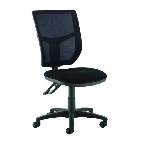 Altino High Mesh Back Operator Chair No Arms Black AH10-000-BLK