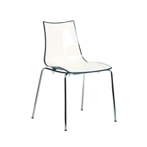 Gecko Shell Stacking Dining Chair Antracite CH8301-AN