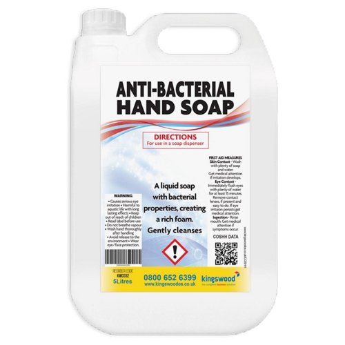 Anti-Bacterial Hand Soap 5 Litre