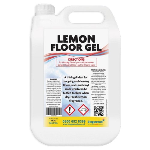 Lemon Floor Gel 5 Litre
