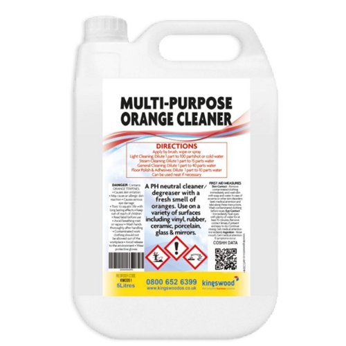 Multi Surface Orange Cleaner 5 Litre