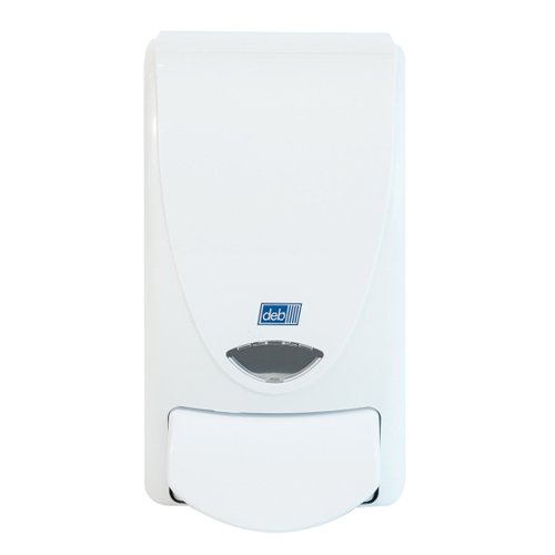 Deb White Foam Hand Wash Dispenser 1 Litre WHB1LDS