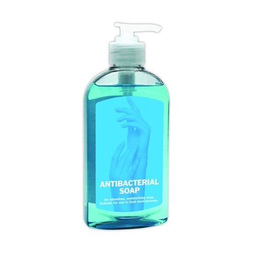 Value Antibacterial Pump Soap 300ml (6)