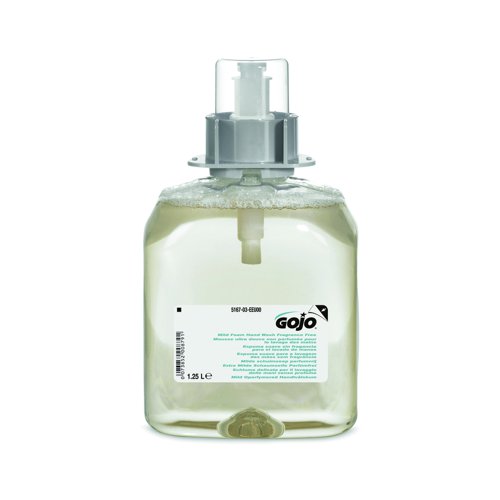 GOJO FMX Mild Foam Hand Soap Refill 1250ml (Pack 3) 5167-03-EEU
