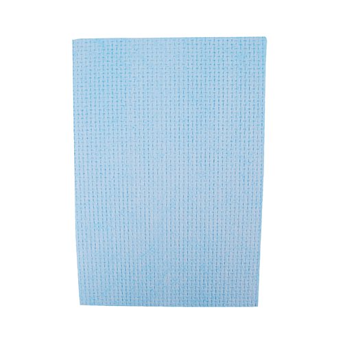 Heavy Duty Cleaning Cloth Blue (Pack 25) CCBV50ARL