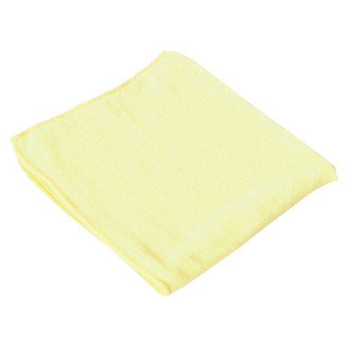 Contico Microfibre Cloth 340x340mm Yellow (Pack 10) EM34YL