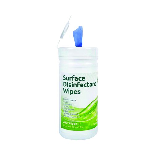 Disinfectant Wipes Tub (Pack 200)