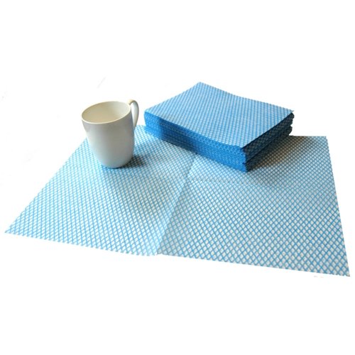 All Purpose Cleaning Cloths 300x380mm Blue (Pack 50)