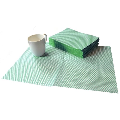 All Purpose Cleaning Cloths 300x380mm Green (Pack 50)