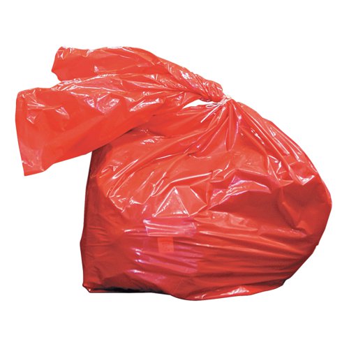 Laundry Soluble Strip Bags Red 50litre