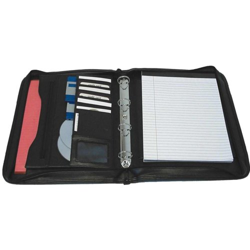 Monolith Leather Executive Zipped Folio 2924