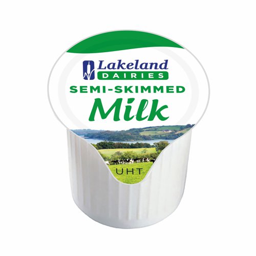 Long Life Semi-Skimmed Milk Pot 14ml (Pack 120)