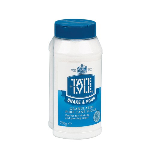 Tate & Lyle Granulated Sugar Tub Dispenser 750g