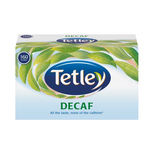 Tetley Tea Bags Decaffeinated (Pack 160) A06070