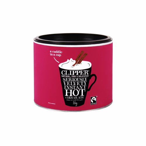 Clipper Organic Fairtrade Hot Chocolate 1Kg A06793