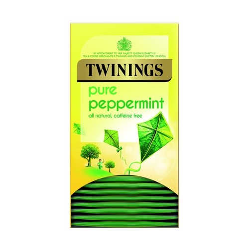 Twinings Classic Herbal Pure Peppermint Tea Bags (Pack 20)